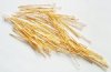 50, 2 Inch, 20ga Bright Gold Head Pins